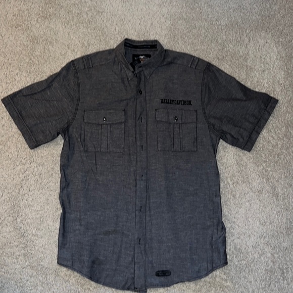 Harley Davidson Button Down - Picture 1 of 3